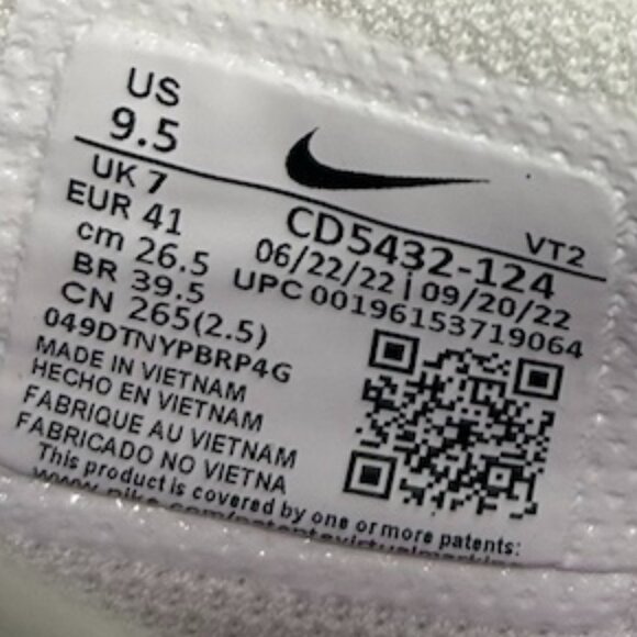 Nike Women's Air Max Excee 'Sanddrift Green Fuchsia' Size 9.5 - Picture 12 of 12